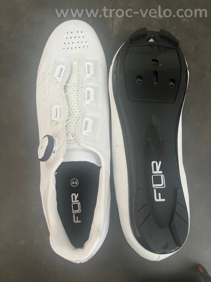 Chaussures route Pro F11 Knit blanches - 5