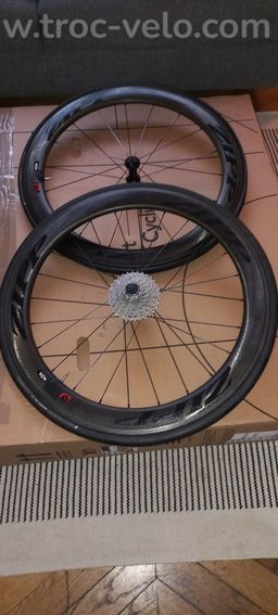 ROUES CARBONE ZIP 404 PATIN  - 2