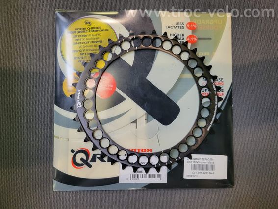 Plateau Rotor Qrings 39 dents Alu neuf