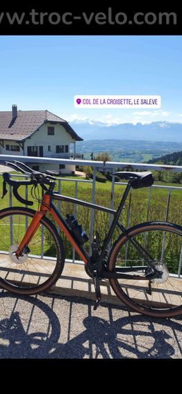 Gravel taille 54cm Guerciotti carbone - 2