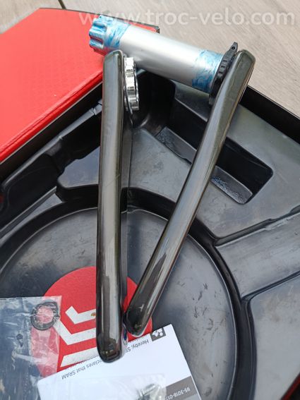Manivelles SRAM Red 170mm Axe DUB Neuf - 4