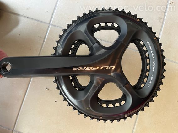 Pédalier shimano ultegra 53/39 manivelles 175 mm