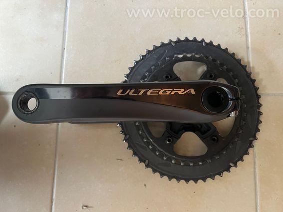 Pédalier shimano ultegra 53/39 manivelles 175 mm - 2