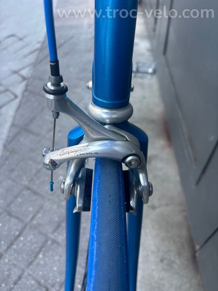 🔵 Fixie Artisanal Haut de Gamme - Cadre Acier Alain Michel (T59) - 7