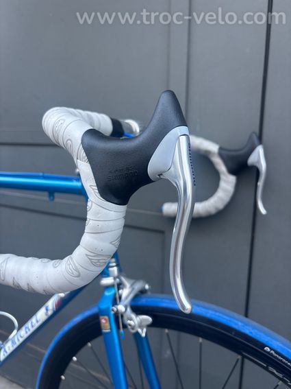 🔵 Fixie Artisanal Haut de Gamme - Cadre Acier Alain Michel (T59) - 12