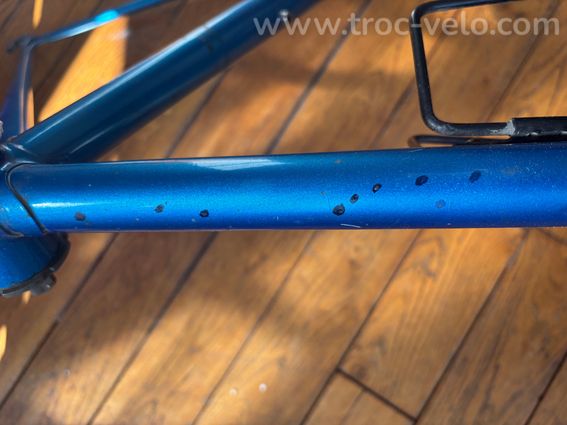 🔵 Fixie Artisanal Haut de Gamme - Cadre Acier Alain Michel (T59) - 14