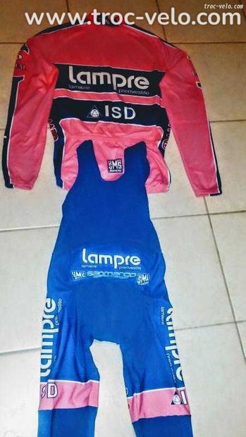 Tenue hiver vélo cycliste lampre - 2