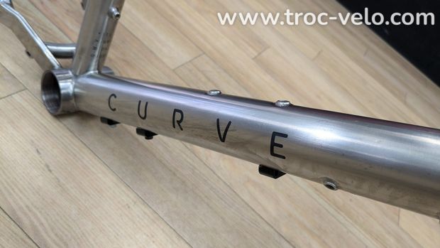 Cadre Curve GMX+ gravel titane medium  - 2