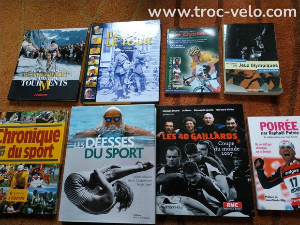 Livres de sport - 1