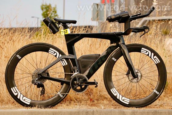 Trek speedconcept SLR6 - vélo triathlon carbone - roue enve