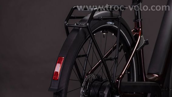 Velo De Ville Electrique Cube Supreme Hybrid Comfort Pro 600 Easy Entry Enviolo Trekking 600 Wh 700 Mm Violet Orange Solareclipse 2026 T 46 159 166cm - 8
