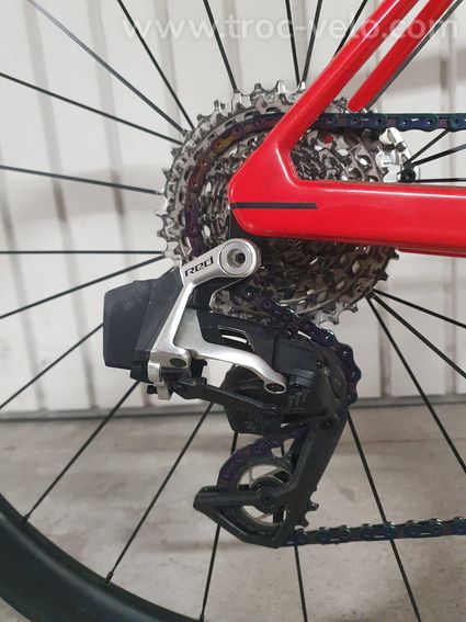 BMC Teamachine SRL01 One 2023 excellent état Sram Red new roues carbone  Mavic ou Zipp 303 .  - 3