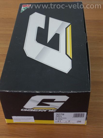 Chaussures route gaerne g-motion black 41 neuves - 2