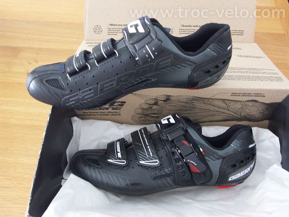 Chaussures route gaerne g-motion black 41 neuves - 4