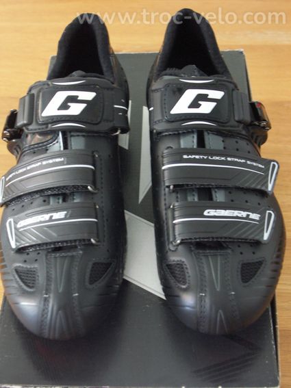 Chaussures route gaerne g-motion black 41 neuves - 5