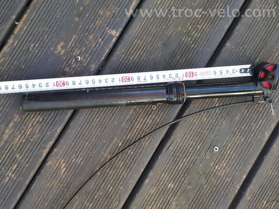 TIGE DE SELLE TELESCOPIQUE 100mm Specialized + commande - 4