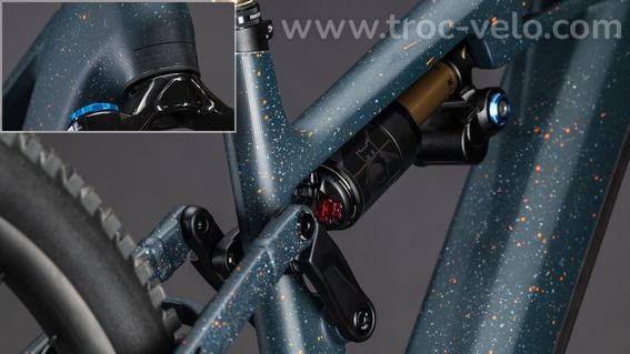 Vtt Electrique Tout Suspendu Cube Stereo Hybrid One77 Hpc Slt 800 Sram 12v 800 Wh Bosch 120 Nm 29   27 5   Bleu Galaxy 2026 T L 175 188cm   Produit Re - 4