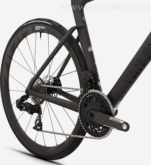 Velo De Route Van Rysel Rcr Pro Sram Force Axs 12v 700 Mm Noir Carbon Raw T M 173 181cm   Velo D Exposition - 3