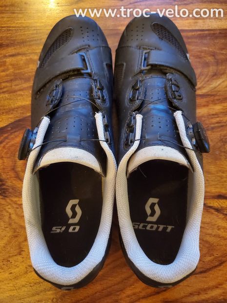 Chaussures de vélo de route Scott noires - 6