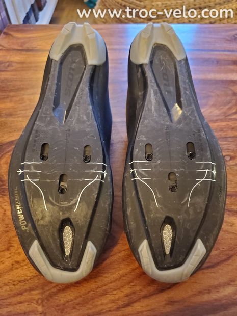 Chaussures de vélo de route Scott noires - 7