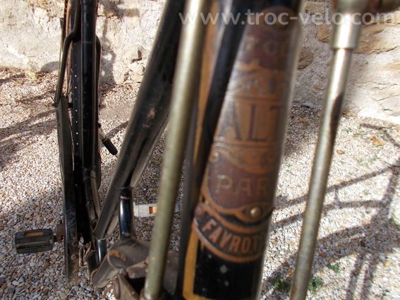 velo 1930 cycle ALTA PARIS FAVROT LAVAL - 12