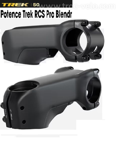 Potence BONTRAGER RCS Pro, -7 degré, 90 mm long TREK MADONE SL  / SLR - 4
