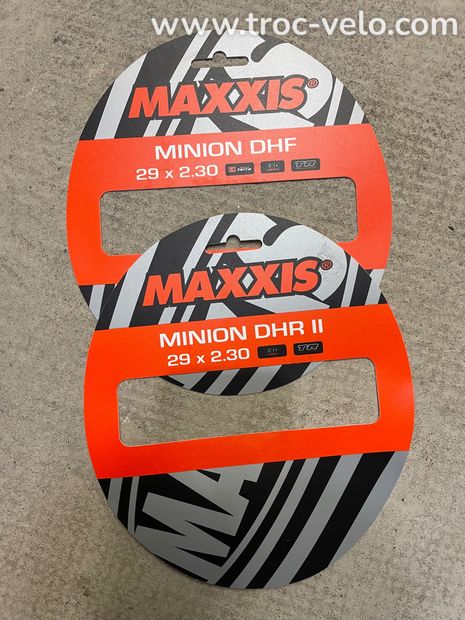 Maxxis DHF et DHR II 29x2.30 - 3