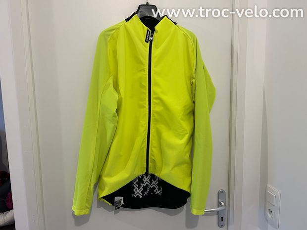 Veste d'hiver Assos Mille GT Ultraz Winter Evo jaune fluo XL  - 1