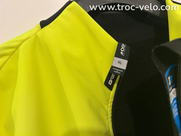 Veste d'hiver Assos Mille GT Ultraz Winter Evo jaune fluo XL  - 4