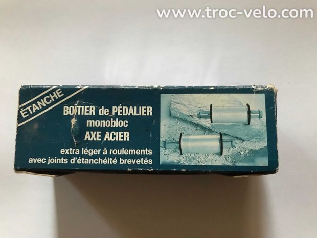 Boîtier de pédalier Stronglight Delta acier L:132mm - 4