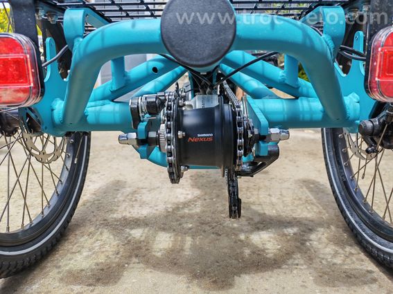 Tricycle adulte DAMIUS électrique "EVASION Moteur Pédalier 20" - 3