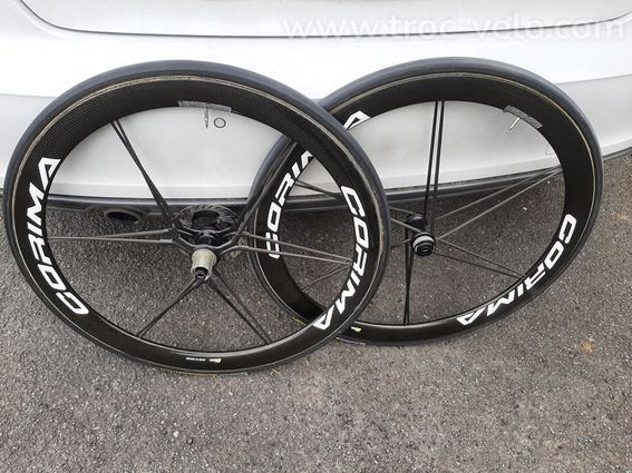 Paire de roues carbone corima mcc dx