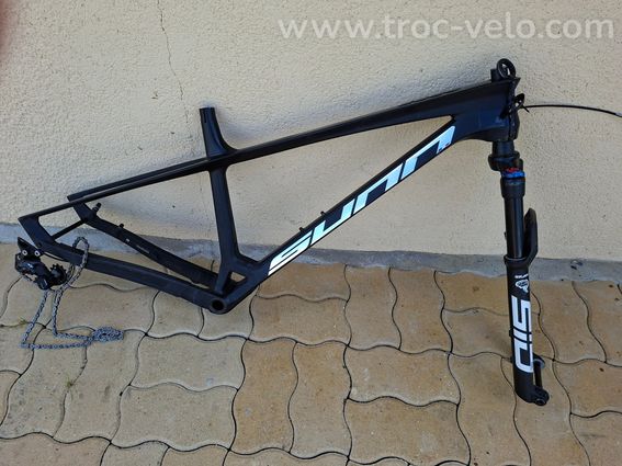 Kit cadre vtt carbone