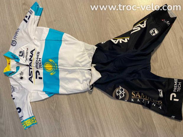 Vraie TENUE PRO GIORDANA ASTANA PREMIUM TECH 2021 TS/M - 9