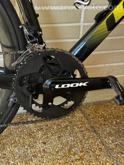 Look 695 Aerolight Mondrian XL (57) – Campagnolo 11v – Bora One 50 – État Superbe - 4