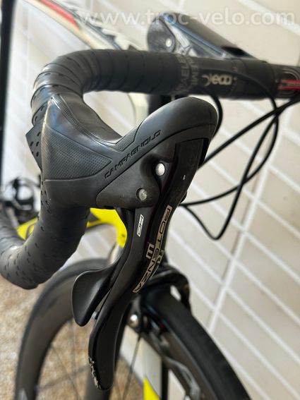Look 695 Aerolight Mondrian XL (57) – Campagnolo 11v – Bora One 50 – État Superbe - 9