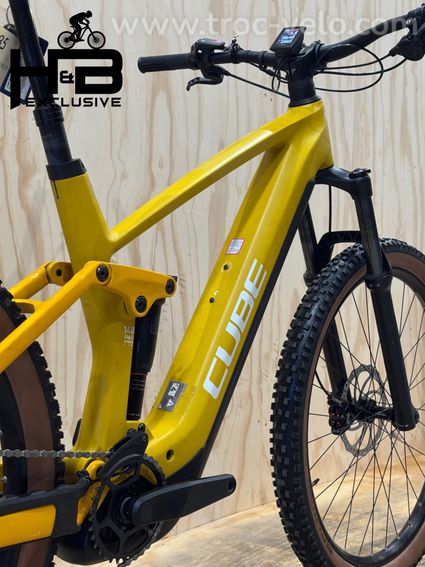 Cube Stereo Hybrid 140 HPC Pro 625 Carbon 29 pouces VTT électrique Shimano Deore 2024 - 11