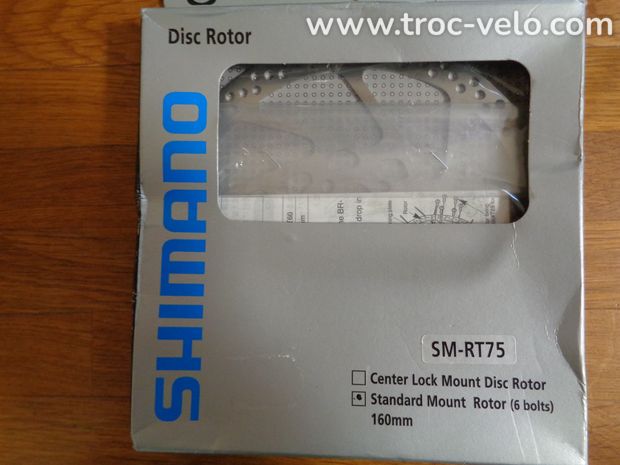 Disque Shimano standard 6 trous - 1