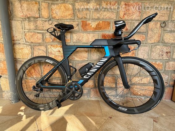 Canyon Speedmax CF SLX 8.0 Di2 – Zipp 404 Firecrest – Quasi neuf – Garantie 2027 - 2