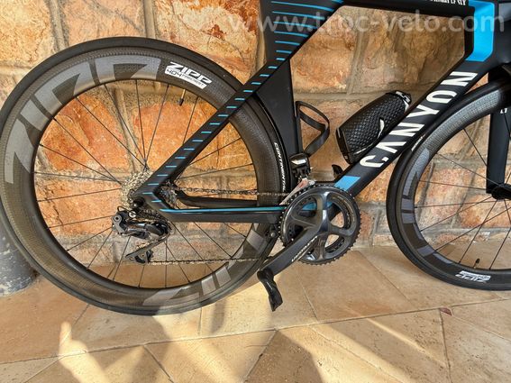 Canyon Speedmax CF SLX 8.0 Di2 – Zipp 404 Firecrest – Quasi neuf – Garantie 2027 - 7