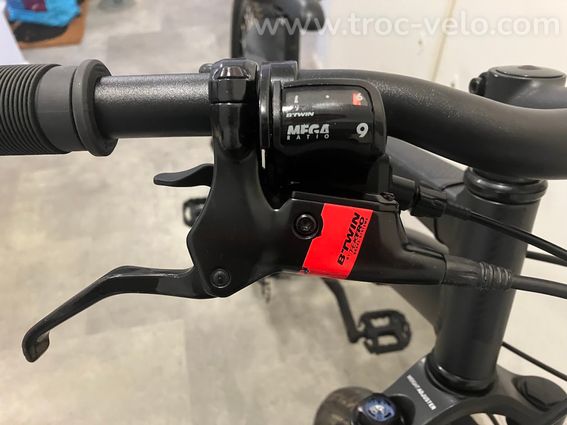 Prix total: 490.35 € | URGENT !  | VTT semi rigide | Rockrider st120 full black | Taille M  - 6