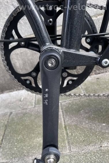 Vélo pliant Brompton P-LINE S4L avec extrémités en titane  - 2