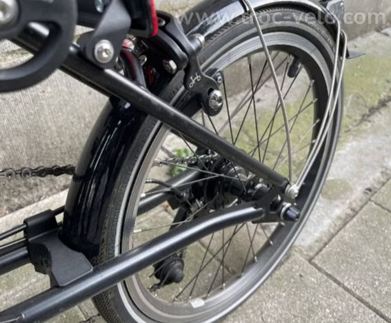 Vélo pliant Brompton P-LINE S4L avec extrémités en titane  - 3