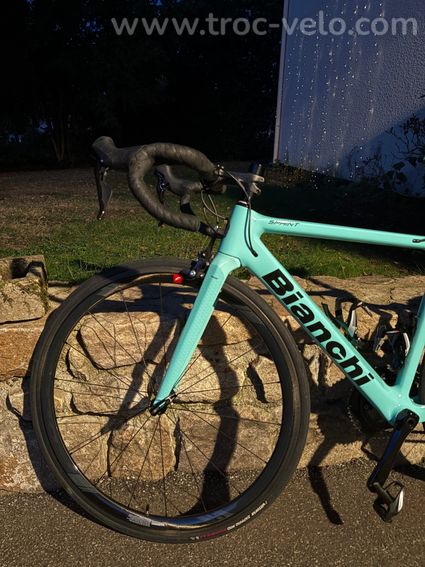 Bianchi sprint 105 11cp patins celest 50cm - 2