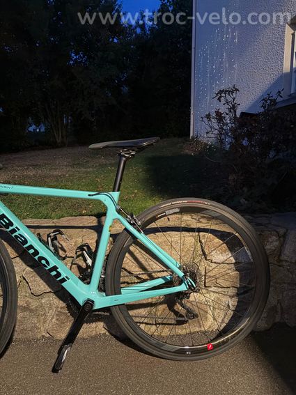 Bianchi sprint 105 11cp patins celest 50cm - 4