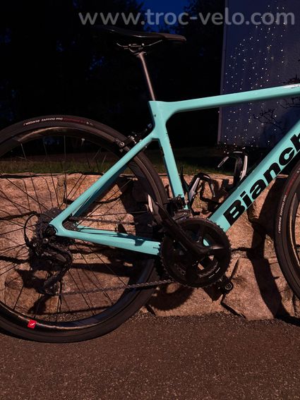 Bianchi sprint 105 11cp patins celest 50cm - 5