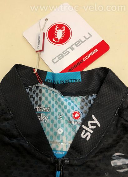 maillot Castelli team Sky - 3