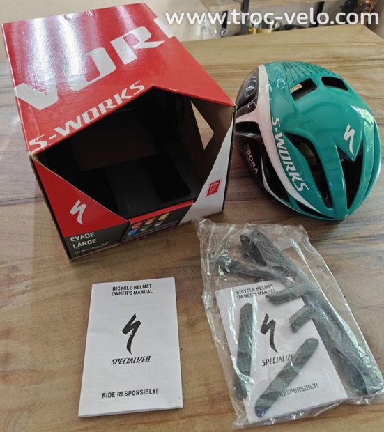 Casque Specialized S-Works Evade Team Bora Hansgrohe L - 1