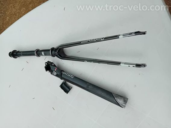 Fourche + tube de selle BMC carbone - 2