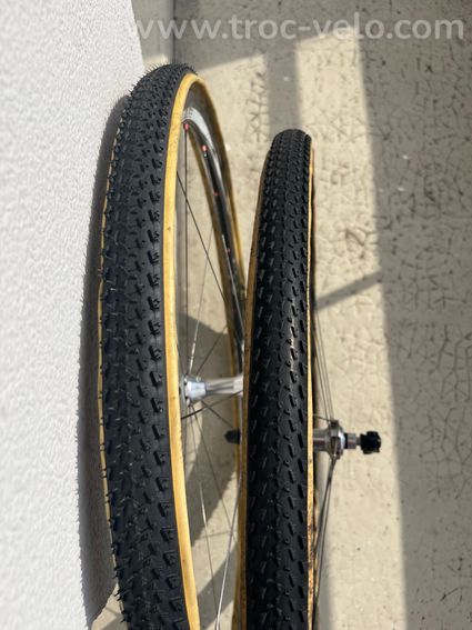 Paire de roues Shimano Dura-Ace WH-7850 C24 TU – Boyaux – - 4